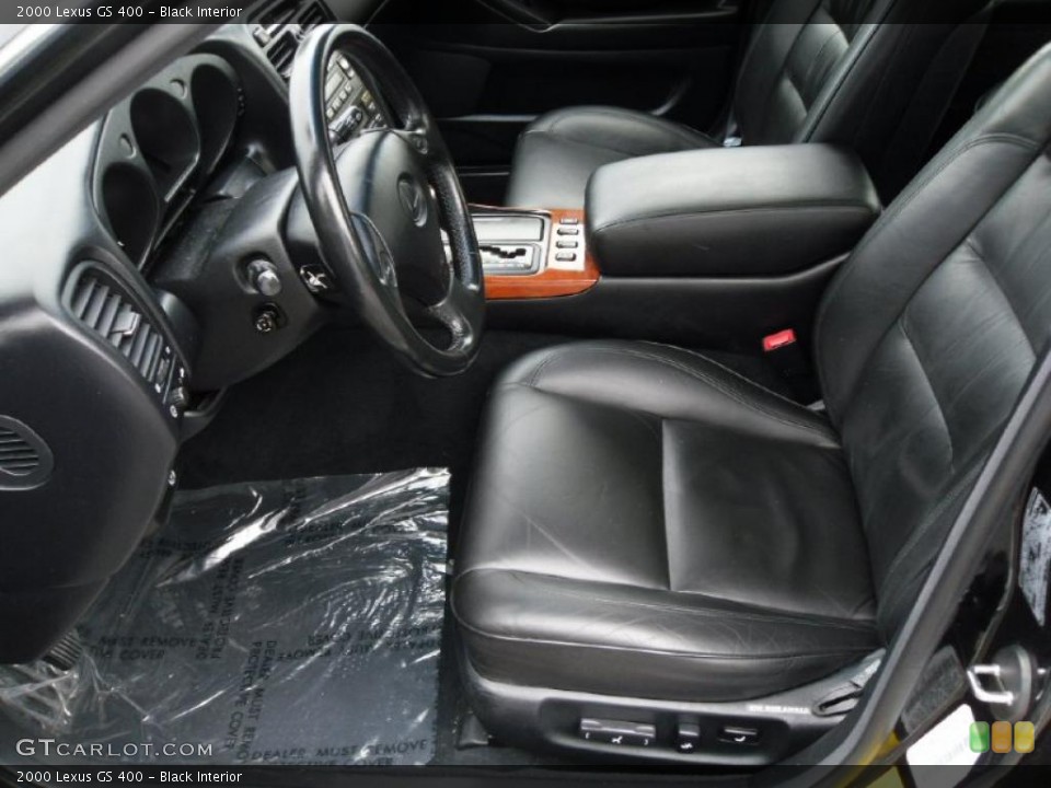 Black Interior Photo for the 2000 Lexus GS 400 #31221213