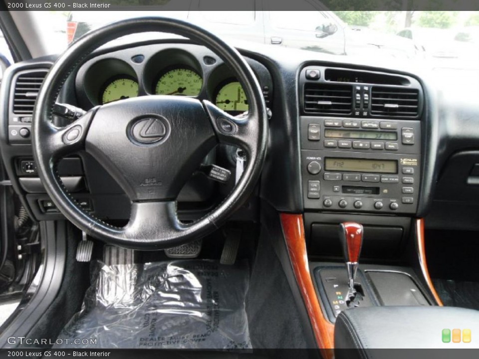 Black Interior Dashboard for the 2000 Lexus GS 400 #31221305