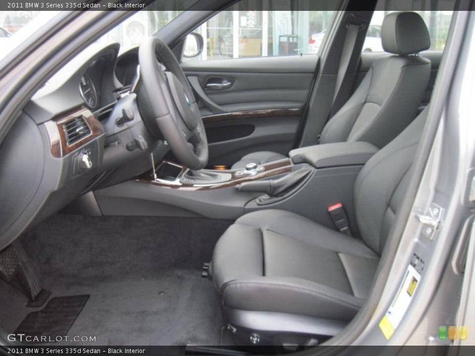 Black Interior Photo for the 2011 BMW 3 Series 335d Sedan #31224013
