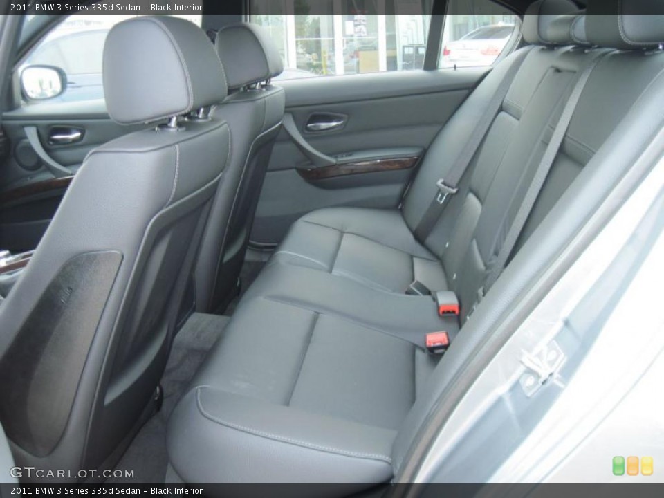 Black Interior Photo for the 2011 BMW 3 Series 335d Sedan #31224021