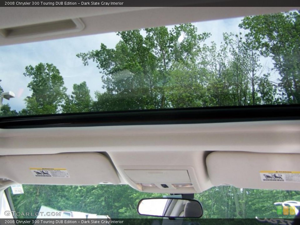 Dark Slate Gray Interior Sunroof for the 2008 Chrysler 300 Touring DUB Edition #31226985