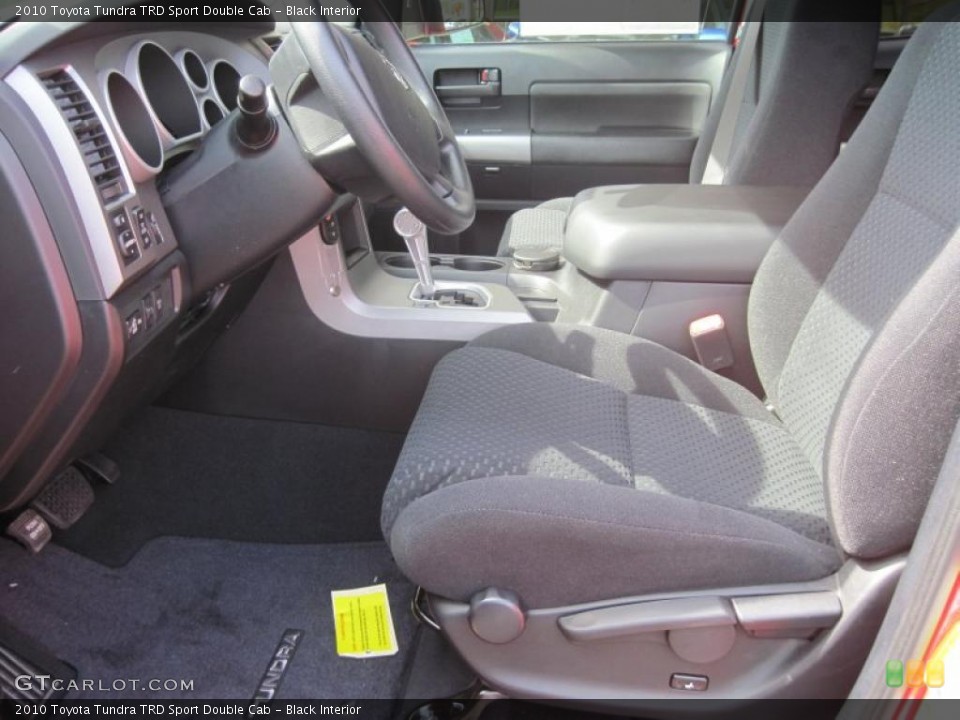 Black Interior Photo for the 2010 Toyota Tundra TRD Sport Double Cab #31495471