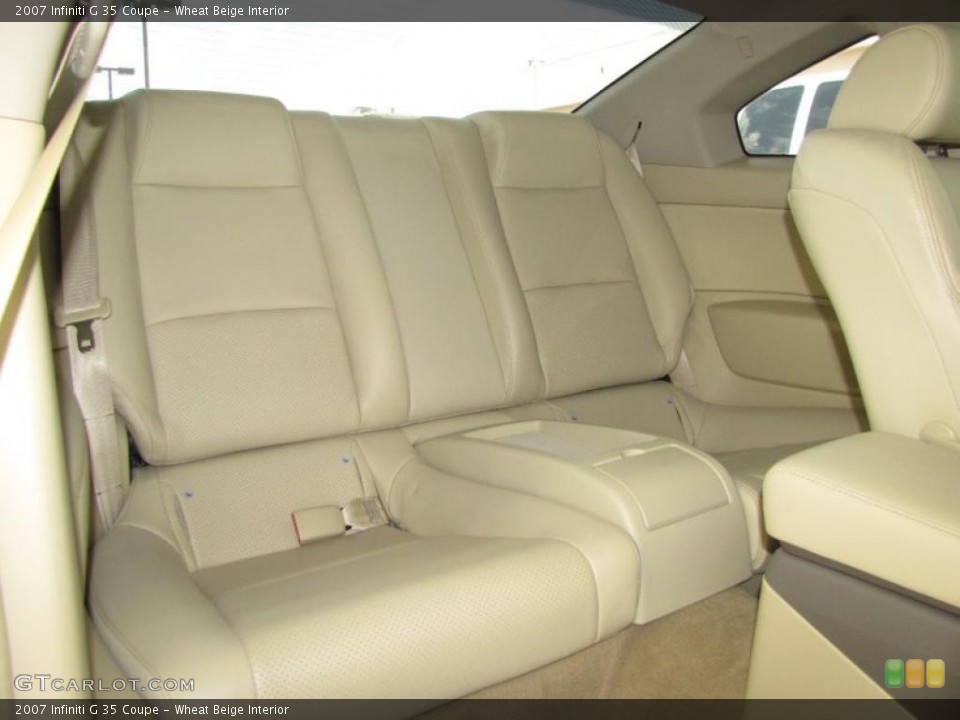 Wheat Beige Interior Photo for the 2007 Infiniti G 35 Coupe #31511004