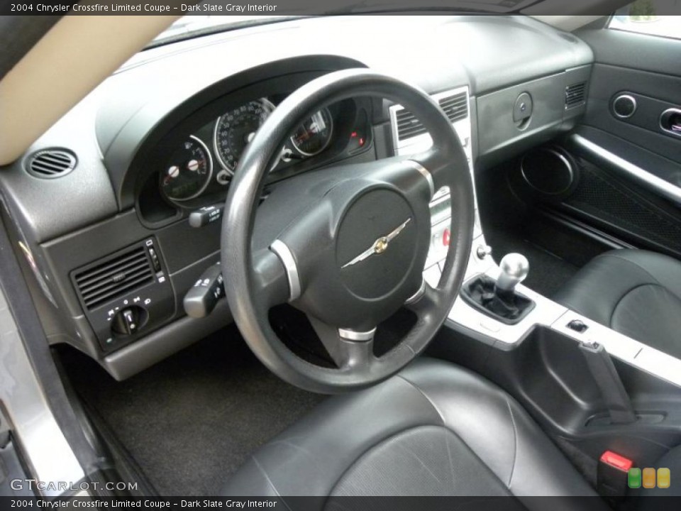 Dark Slate Gray Interior Dashboard for the 2004 Chrysler Crossfire Limited Coupe #31518120