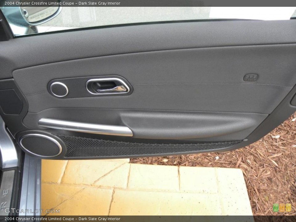 Dark Slate Gray Interior Door Panel for the 2004 Chrysler Crossfire Limited Coupe #31518184