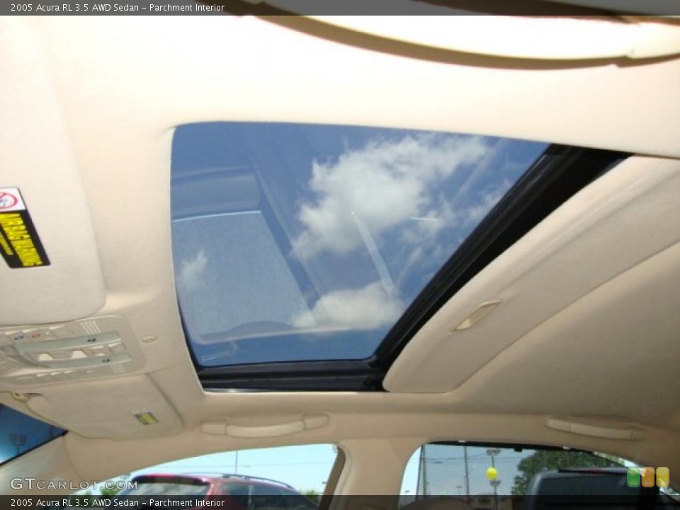 Parchment Interior Sunroof for the 2005 Acura RL 3.5 AWD Sedan #31662846