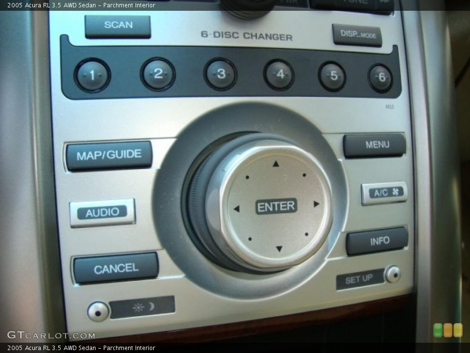 Parchment Interior Controls for the 2005 Acura RL 3.5 AWD Sedan #31662886