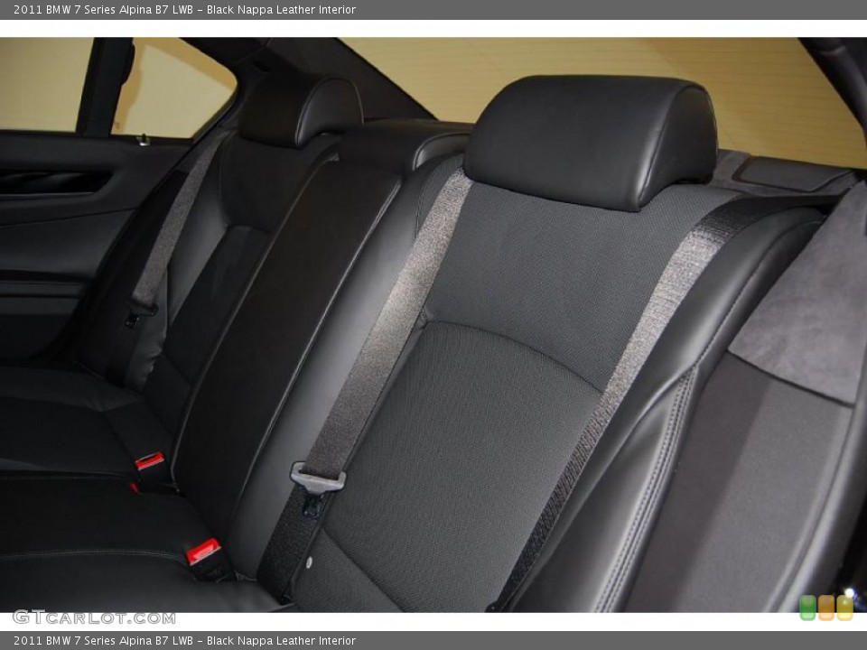 Black Nappa Leather Interior Photo for the 2011 BMW 7 Series Alpina B7 LWB #31877522