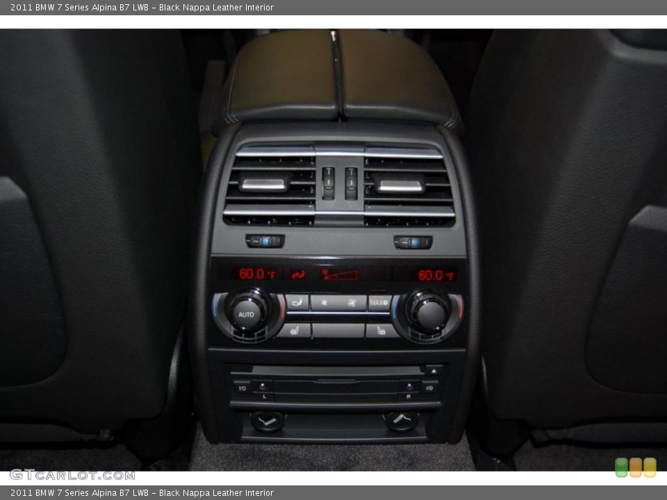 Black Nappa Leather Interior Controls for the 2011 BMW 7 Series Alpina B7 LWB #31877550