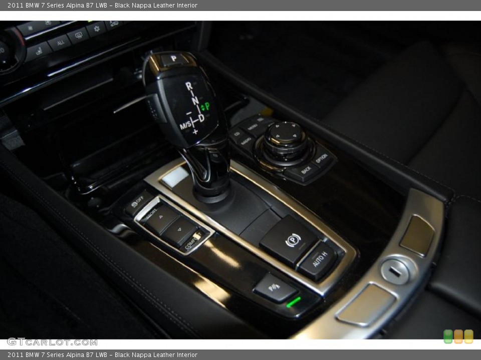 Black Nappa Leather Interior Transmission for the 2011 BMW 7 Series Alpina B7 LWB #31877630