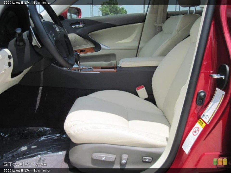 Ecru Interior Photo for the 2009 Lexus IS 250 #31937431