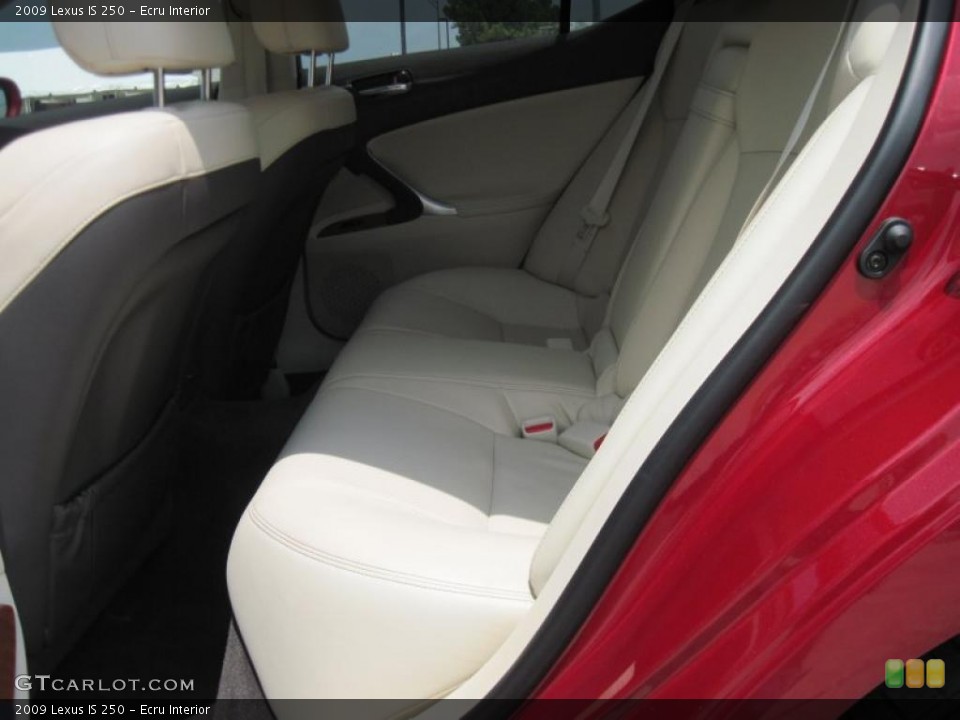 Ecru Interior Photo for the 2009 Lexus IS 250 #31937447