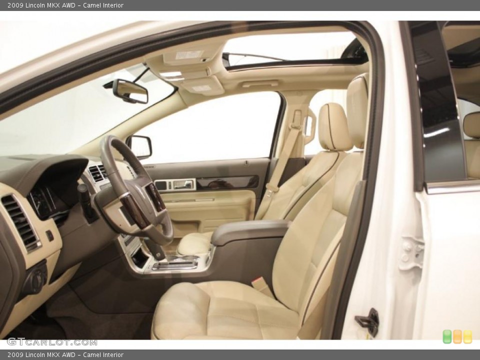 Camel Interior Photo for the 2009 Lincoln MKX AWD #32069346