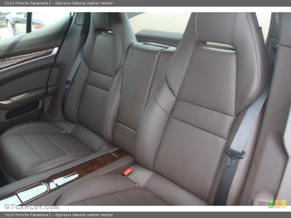 Espresso Natural Leather Interior Photo for the 2010 Porsche Panamera S #32257270