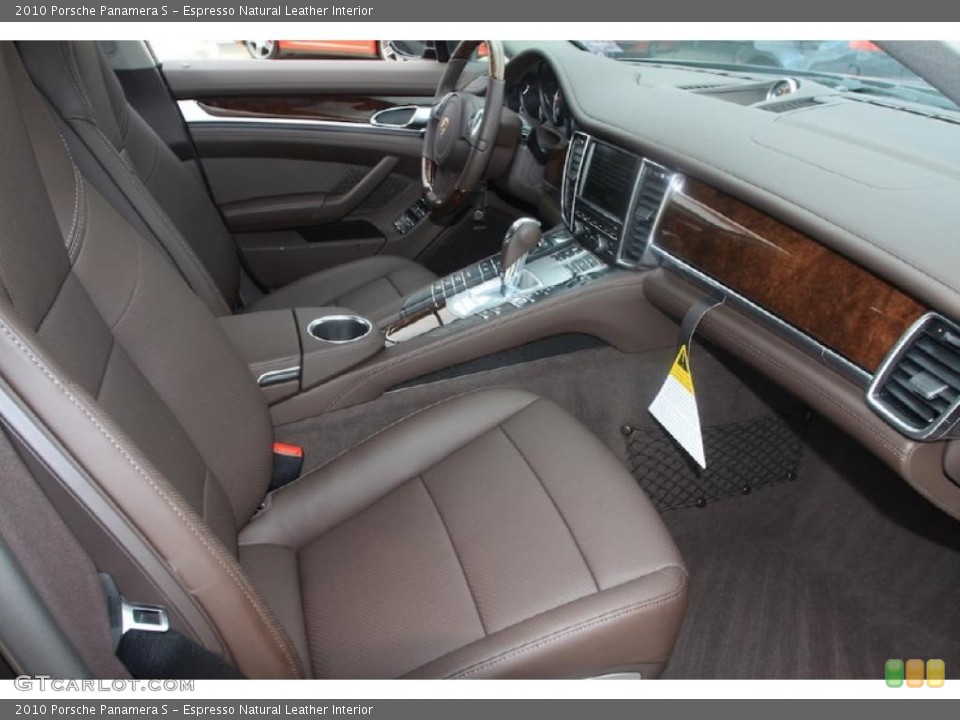 Espresso Natural Leather Interior Photo for the 2010 Porsche Panamera S #32257294