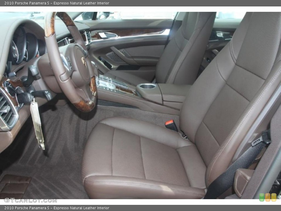 Espresso Natural Leather Interior Photo for the 2010 Porsche Panamera S #32257334
