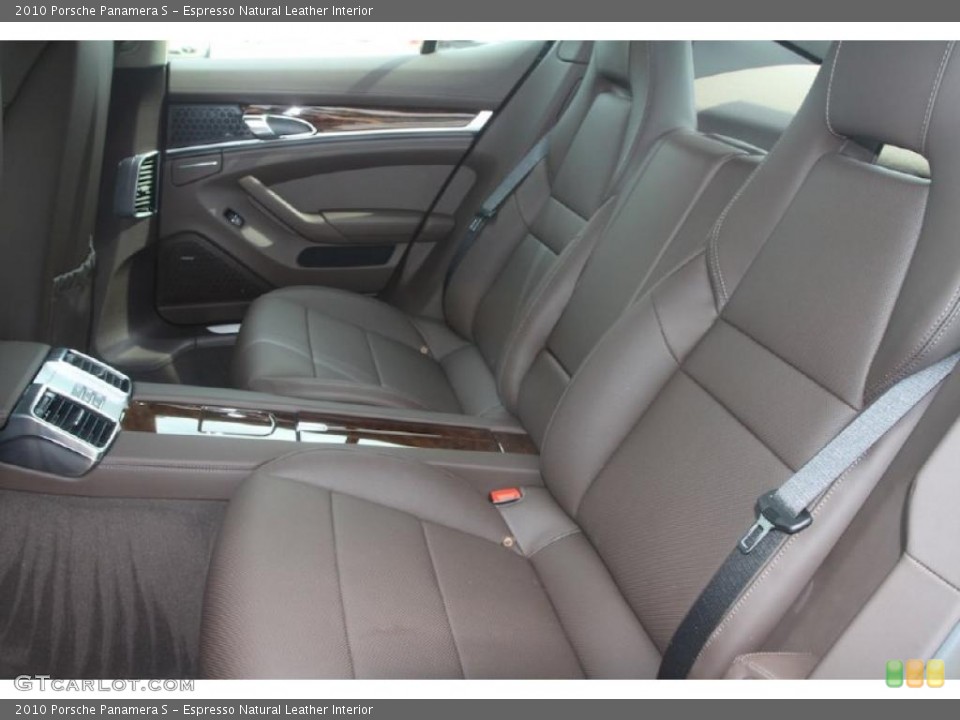 Espresso Natural Leather Interior Photo for the 2010 Porsche Panamera S #32257346