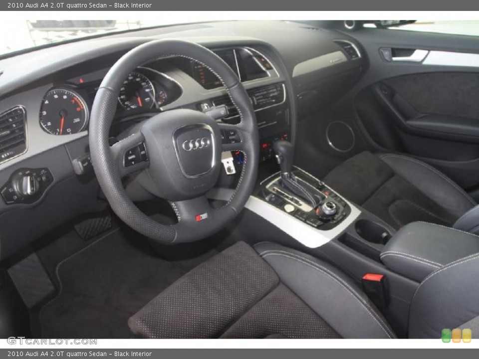 Black Interior Dashboard for the 2010 Audi A4 2.0T quattro Sedan #32257938