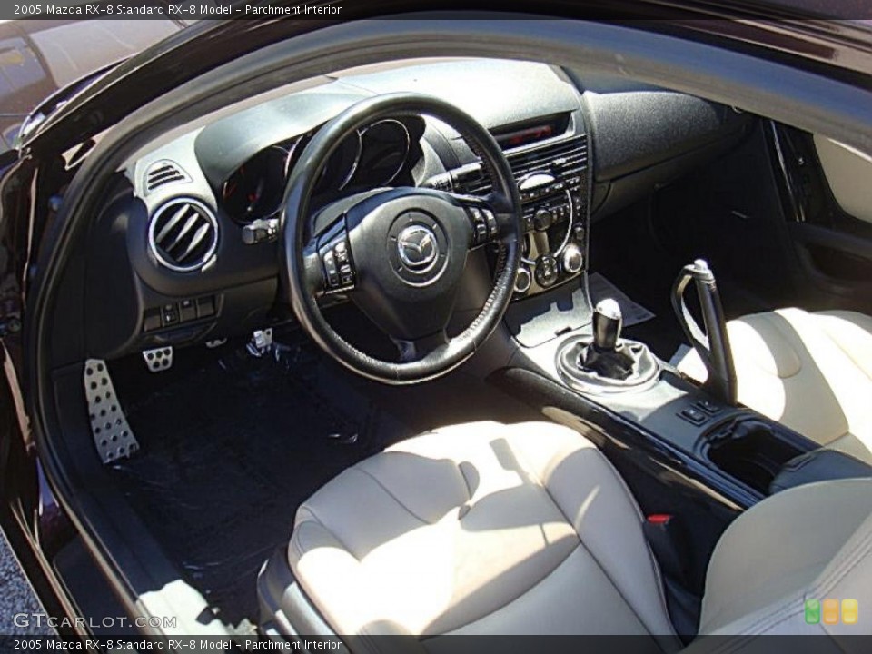 Parchment Interior Photo for the 2005 Mazda RX-8  #32300561