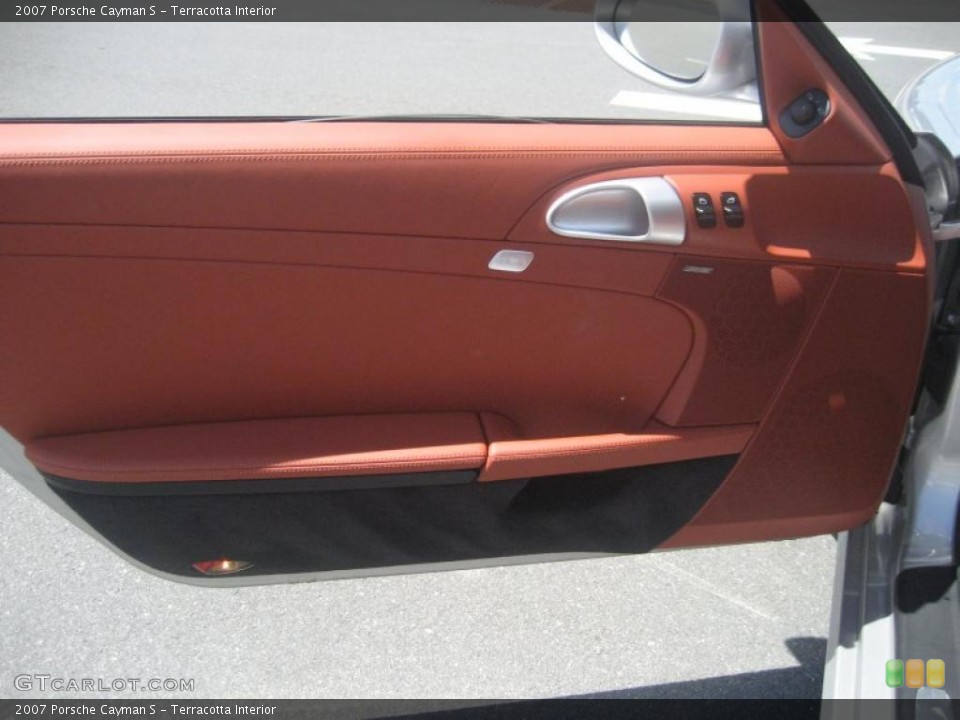 Terracotta Interior Door Panel for the 2007 Porsche Cayman S #32324654