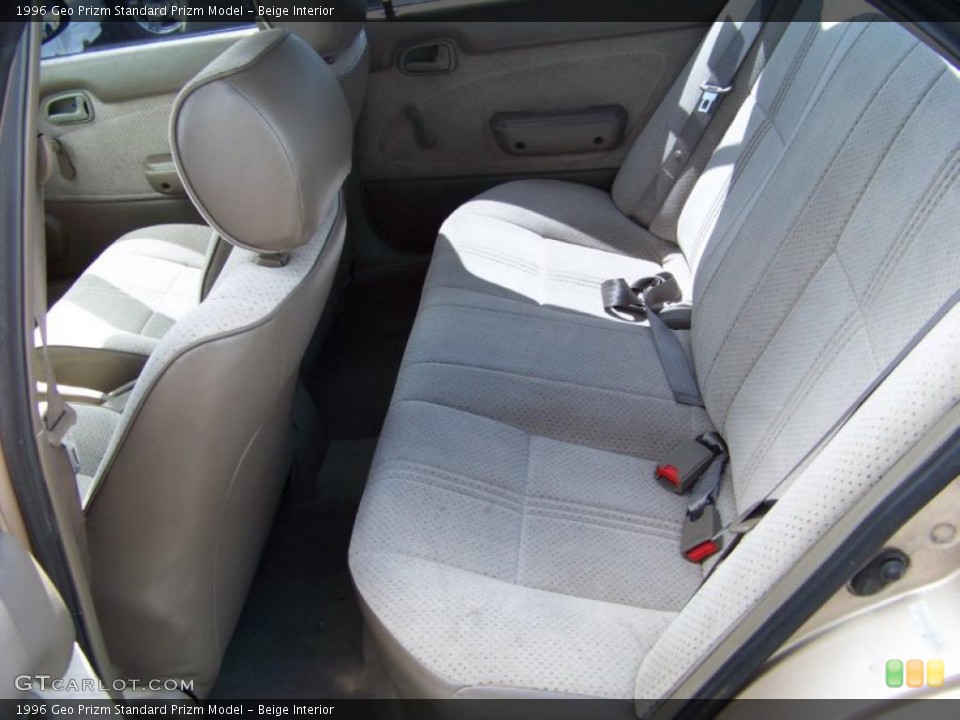 Beige 1996 Geo Prizm Interiors