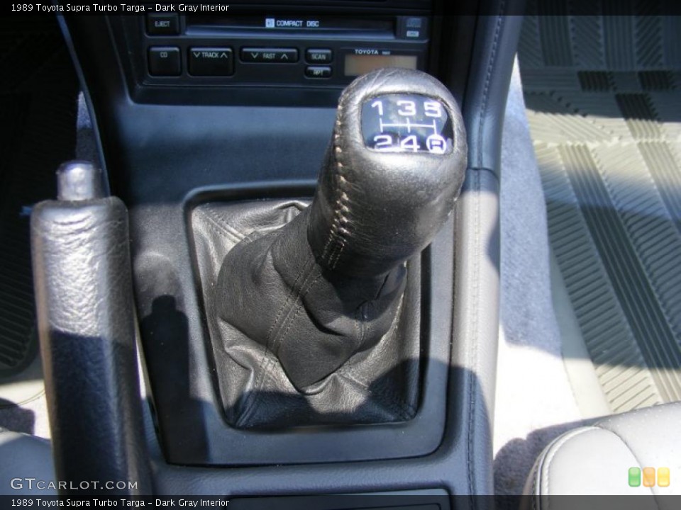 Dark Gray Interior Transmission for the 1989 Toyota Supra Turbo Targa #32487271