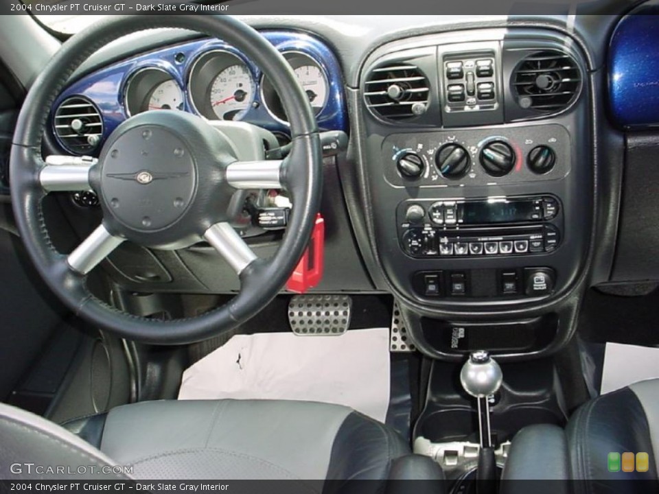 Dark Slate Gray Interior Dashboard for the 2004 Chrysler PT Cruiser GT #32595652