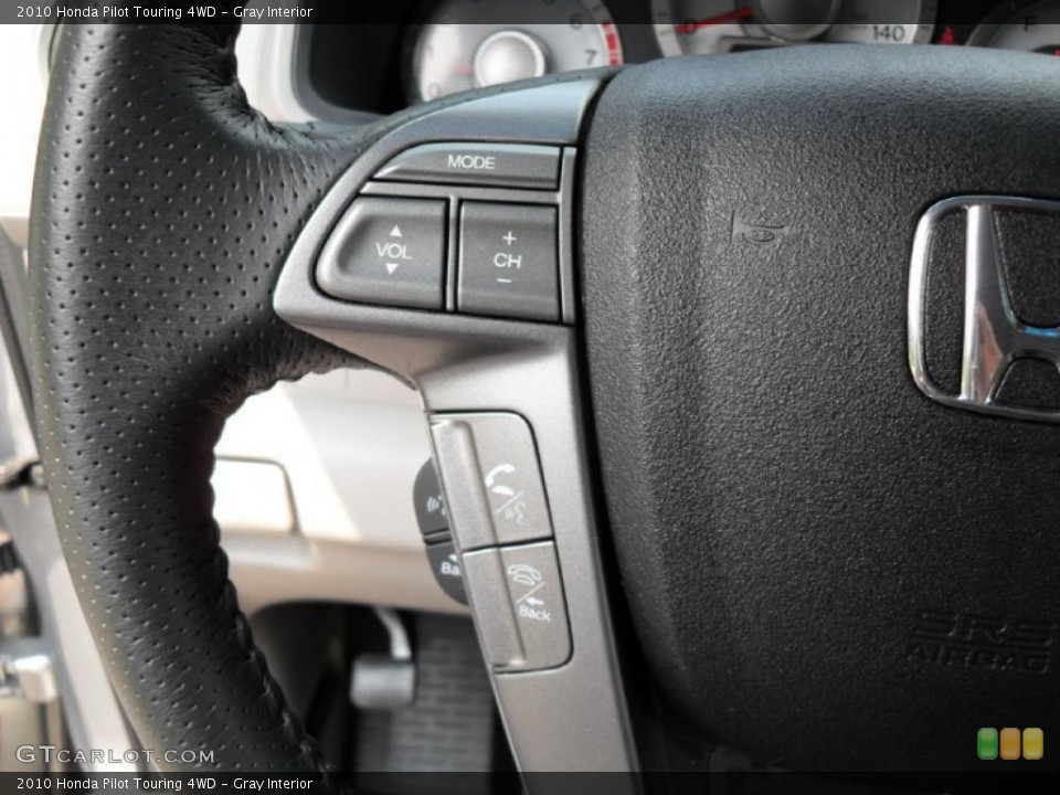 Gray Interior Controls for the 2010 Honda Pilot Touring 4WD #32683763