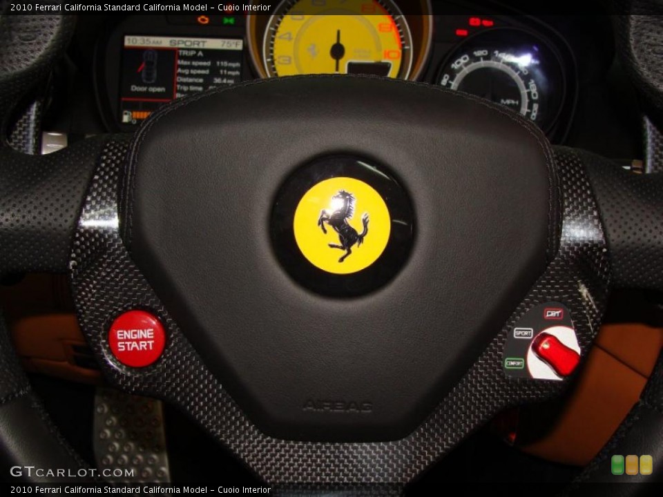 Cuoio Interior Steering Wheel for the 2010 Ferrari California  #32751312