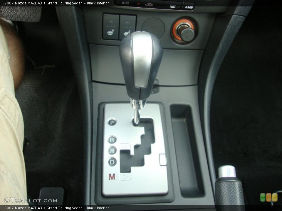 Black Interior Transmission for the 2007 Mazda MAZDA3 s Grand Touring Sedan #32786167