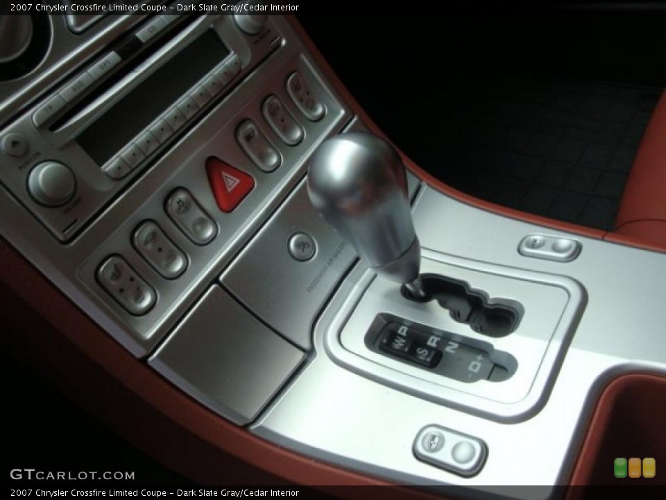 Dark Slate Gray/Cedar Interior Transmission for the 2007 Chrysler Crossfire Limited Coupe #32867409