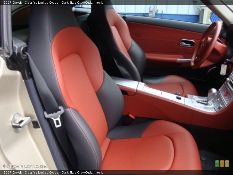 Dark Slate Gray/Cedar Interior Photo for the 2007 Chrysler Crossfire Limited Coupe #32867437