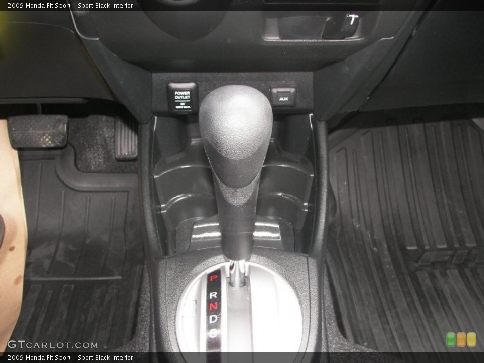 Sport Black Interior Transmission for the 2009 Honda Fit Sport #32985969