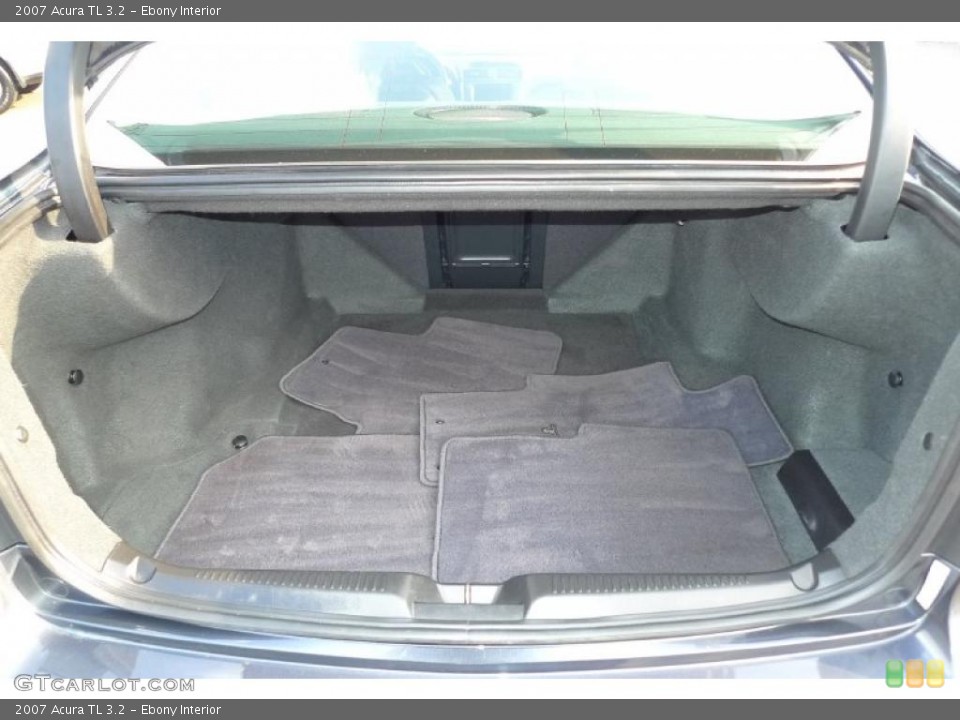 Ebony Interior Trunk for the 2007 Acura TL 3.2 #33055286