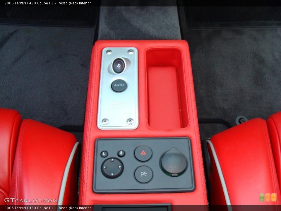 Rosso (Red) Interior Transmission for the 2006 Ferrari F430 Coupe F1 #33112866