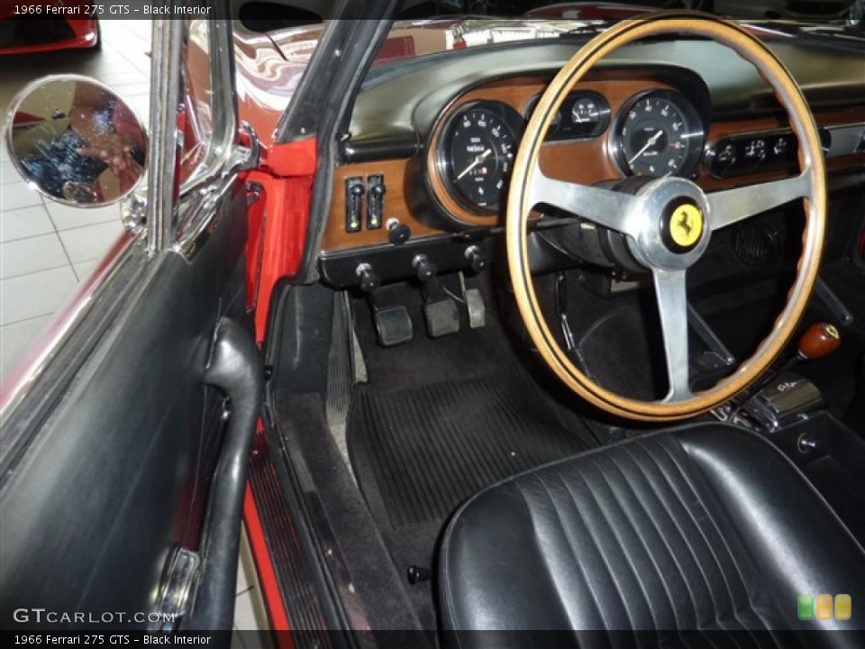 Black Interior Photo for the 1966 Ferrari 275 GTS #33190796
