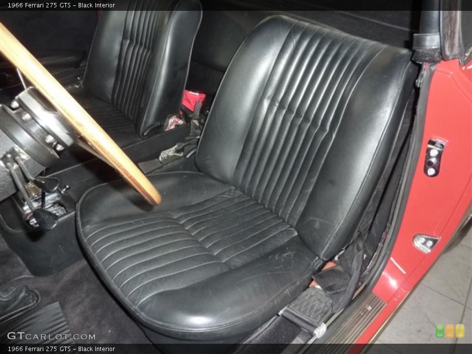 Black Interior Photo for the 1966 Ferrari 275 GTS #33190816