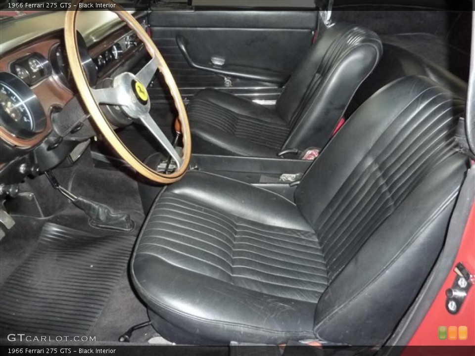 Black Interior Photo for the 1966 Ferrari 275 GTS #33190856