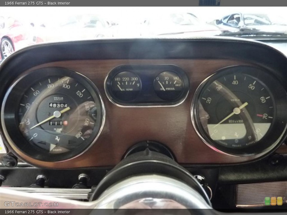 Black Interior Gauges for the 1966 Ferrari 275 GTS #33190892