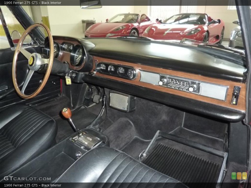 Black Interior Dashboard for the 1966 Ferrari 275 GTS #33190992