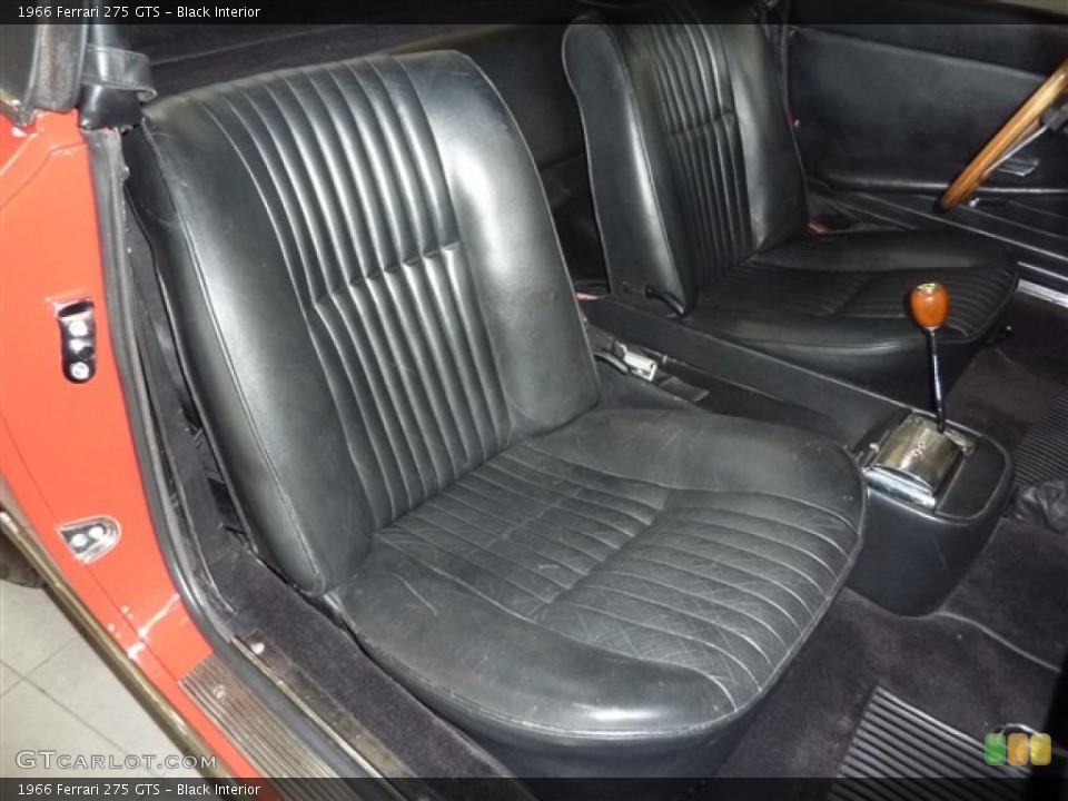 Black Interior Photo for the 1966 Ferrari 275 GTS #33191016