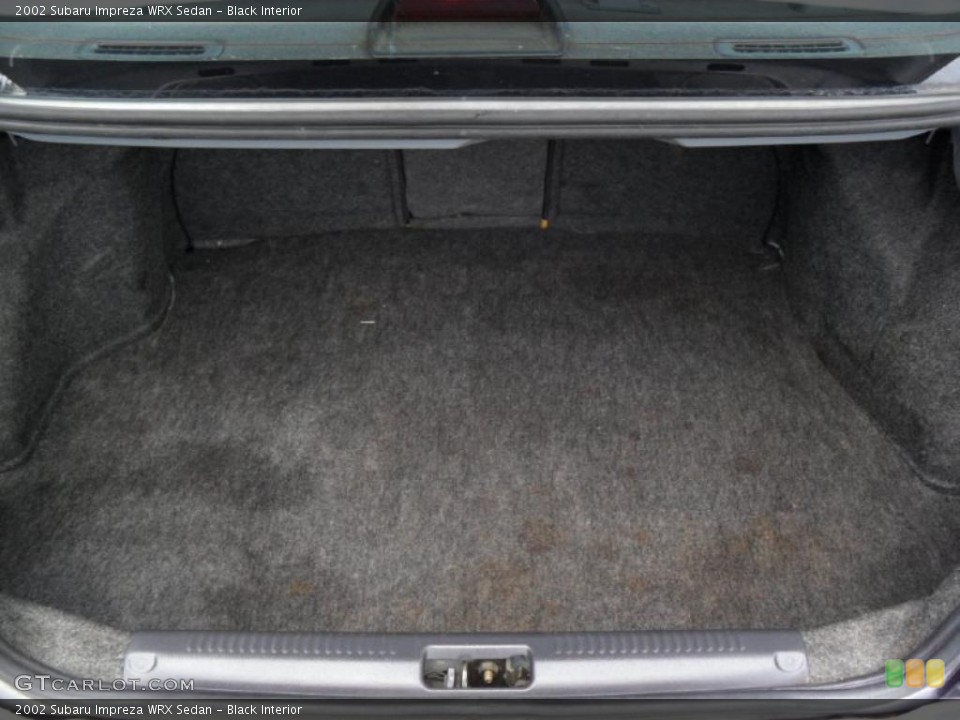 Black Interior Trunk for the 2002 Subaru Impreza WRX Sedan #33196968