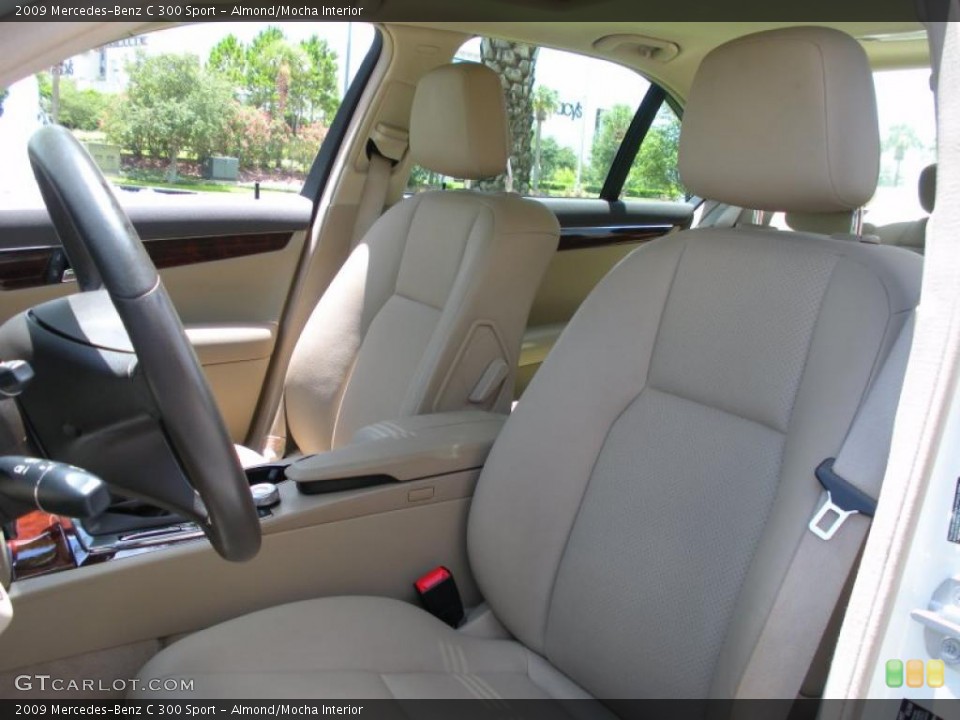 Almond/Mocha Interior Photo for the 2009 Mercedes-Benz C 300 Sport #33227143