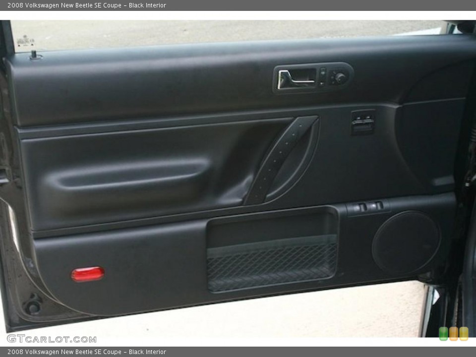 Black Interior Door Panel for the 2008 Volkswagen New Beetle SE Coupe #33235918