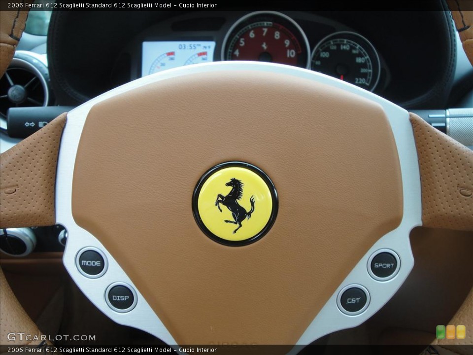Cuoio Interior Steering Wheel for the 2006 Ferrari 612 Scaglietti  #33239121