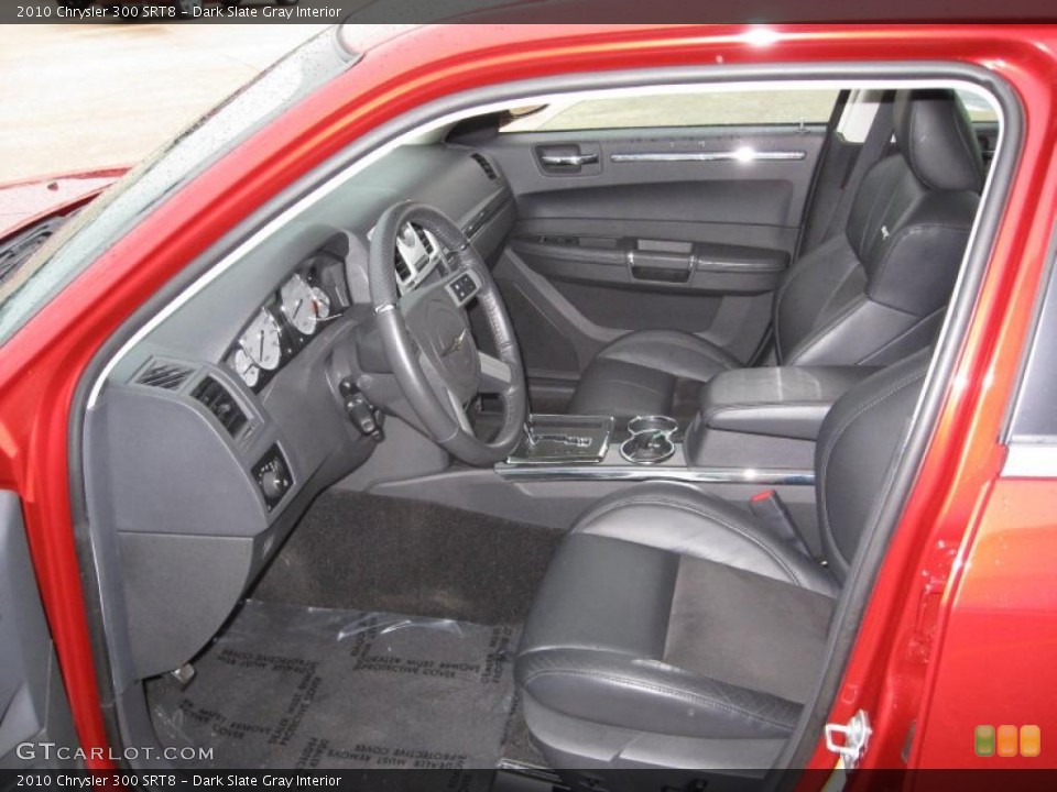 Dark Slate Gray Interior Photo for the 2010 Chrysler 300 SRT8 #33243133