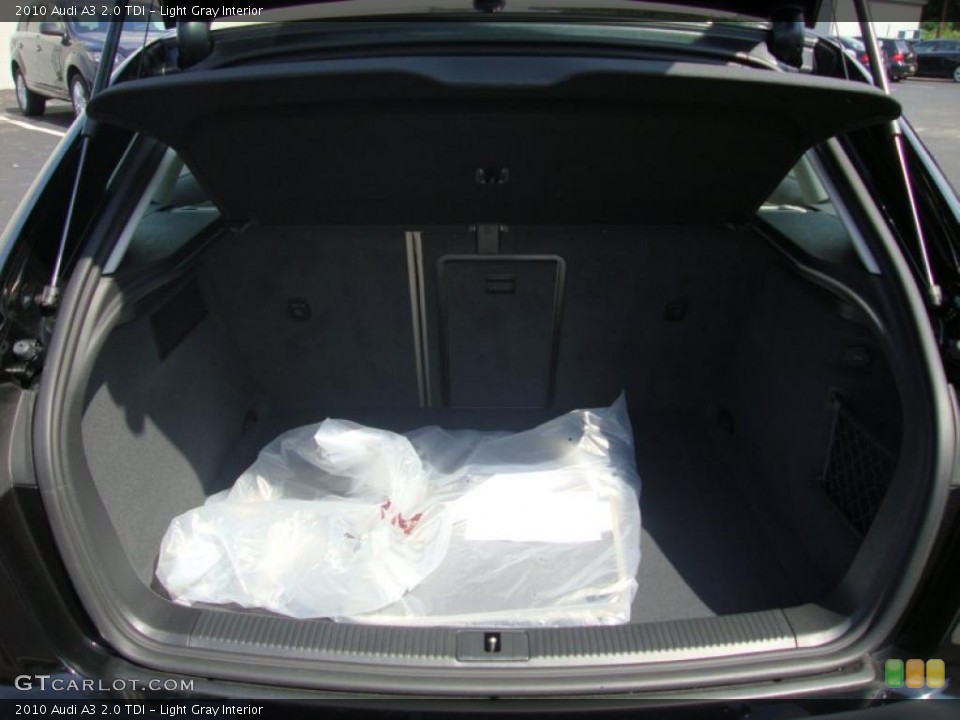 Light Gray Interior Trunk for the 2010 Audi A3 2.0 TDI #33264929