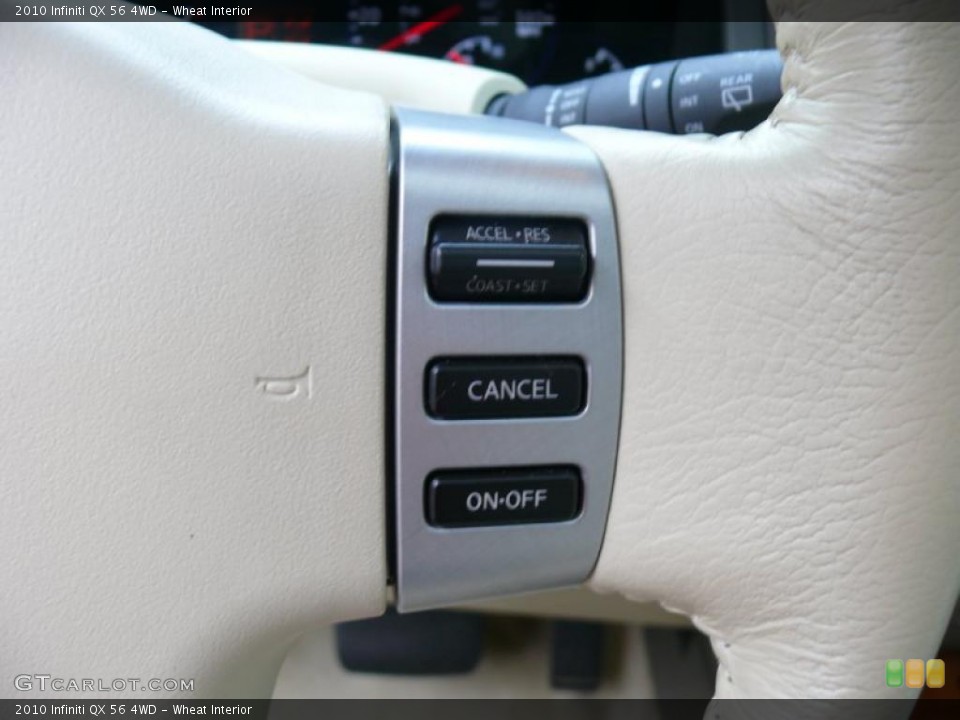 Wheat Interior Controls for the 2010 Infiniti QX 56 4WD #33280593