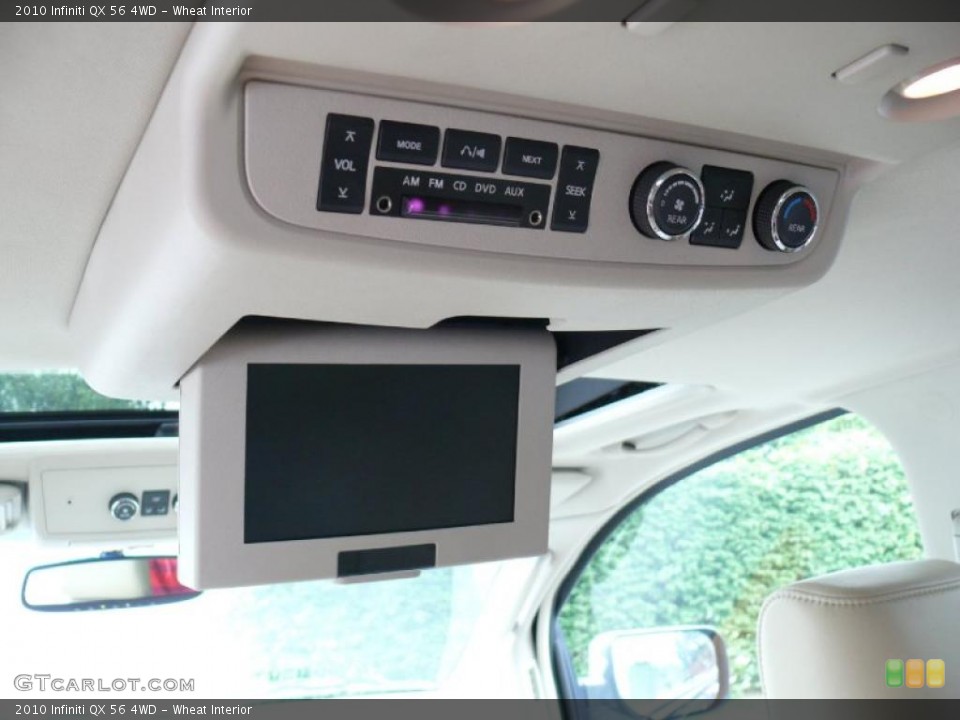 Wheat Interior Controls for the 2010 Infiniti QX 56 4WD #33280653