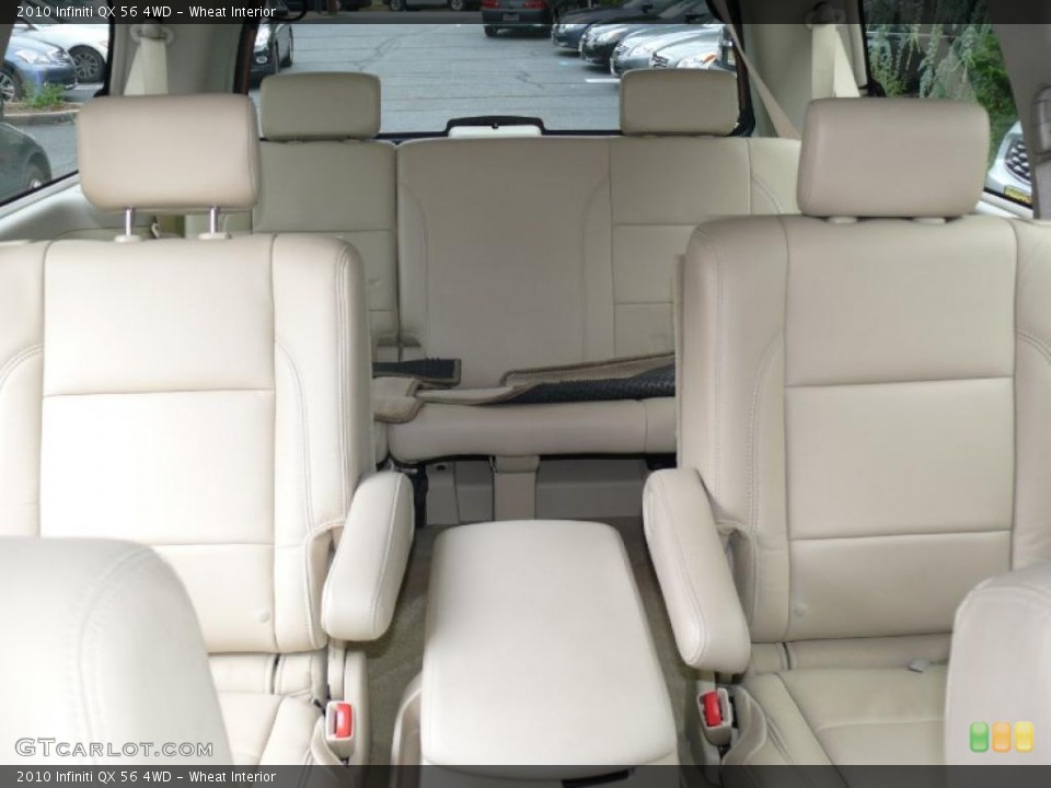 Wheat Interior Rear Seat for the 2010 Infiniti QX 56 4WD #33280729